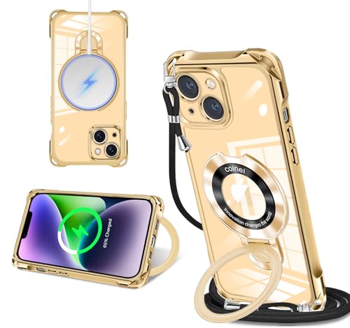 Amazon.co.jp: 対応 iPhone 14/13 クリア ケース MagSafe対応